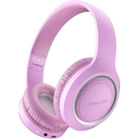 Resim Techno Guru Technoguru Yüksesk Bass ve Yükses Ses Kalitesi Özellikli Ayarlanabilir Ölçülü ve Katlanabilir Uıd-10 Kafa Üstü Bluetooth Kulaklık Mor 