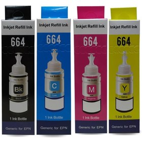 Resim Melsan Epson Uyumlu EcoTank ET-2600 Mürekkep Takım 4 Renk Muadil 