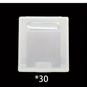 Resim Cloud011 30 Parça Şeffaf Oyun Kartuşu Kutusu Gb Gameboy Toz Koruma Saklama Kılıfı 