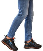 Resim YALINAYAK GML Crazy Şeffaf Comfort Taban Erkek Spor Sneaker Siyah Vizon 