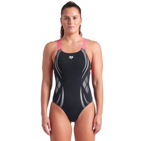Resim Poseidonia Swim Pro Back Lb Kadın Siyah Yüzücü Mayosu 009004590 