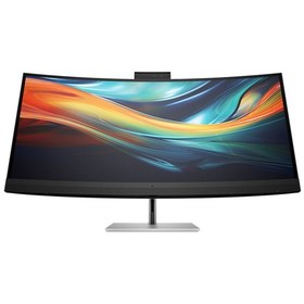 Resim HP 740PM 8Y2R2AA 39.7" 5 Ms 60 Hz Wuhd HDMI Type-C Dp USB Rj-45 Hoparlör Kamera IPS LED Video Konferans Monitör 