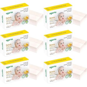 Resim Agarta El Yapımı Doğal Sabun 150GR Bebek (6 Lı Set) 