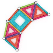 Resim Nessiworld Geomag Glitter Manyetik Zeka Oyunu 35 Parça 