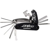 Resim Pazly Bisiklet Tamir Alet Seti, Bisiklet Sele Çantası 16'sı 1 Arada Siyah Siyah 