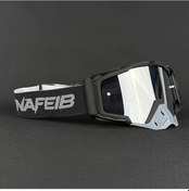 Resim Userfriendly11 Bby Gri Off Road Motosiklet Kayak Gözlüğü Çizilmeye Dayanıklı Pc Lens Değiştirilebilir Mercek 