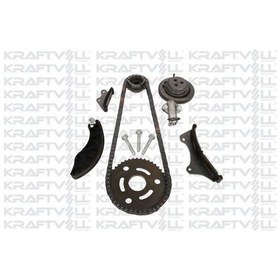 Resim Kraftvoll 12100099 Eksantrik Zincir Seti Automatıc Transmıssıon Astra J-mokka-ınsignia A 1.6 Cdtı B16dth 5549593696l 