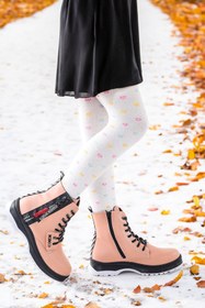 Resim Kiko Kids Fashion Cilt Fermuarlı Termo Taban Kız Çocuk Bot 