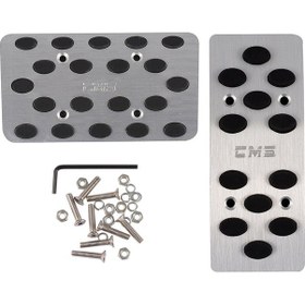 Resim Cms Universal Otomatik Metal Pedal Seti 2 Parça Pdl25 