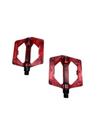 Resim Bike Sky Şeffaf Renkli Platform Geniş Pedal Platform Bisiklet Pedalı Reflektörlü 