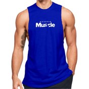 Resim Black İstanbul Monster Muscle Baskılı Fitness Atleti 
