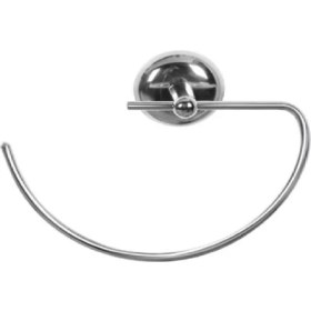 Resim Çelik Ayna Eko Yuvarlak Havluluk 