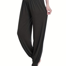 Resim Kadınlar için Yüksek Bel Yoga Pantolonu - Yumuşak, Esnek ve Rahat Elastik Bel Bandı ve Manşetli Ayak Bileği ile - Yoga, Spor Salonu ve Açık Hava Aktiviteleri için Mükemmel - Makinede Yıkanabilir - İlkbahar/Yaz/Sonbahar Giyim 