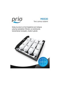 Resim Prio Mo530 Slim 15 L Tanklı Pompasız Su Arıtma Cihazı 