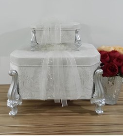 Resim Sonem Çeyiz Çeyiz Sandığı Söz Nişan Bohça Gelin Damat Sandık 2li 0330 