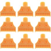 Resim Xiaxiaoer 1/4 Inç 16 Delikli Dişli Düz Hava Nozulları 9 Adet, Püskürtme Için Püskürtülebilir Delikler, Toz Geçirmez, Soğutma (Yurt Dışından) 