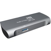 Resim Springsun Z27a Alüminyum 4k Girişli 1080p Video Yakalama Kartı, Canlı Yayın Ve Kayıt İçin Usb 3.0, Döngü Çıkışı İle Sisteme Uyumlu 