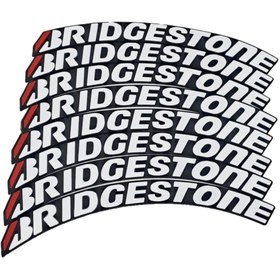Resim Mototurko Motosiklet Ve Otomobil Lastik Yazısı Sticker Yapıştırma (8 Adet ) 