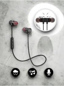 Resim Genel Markalar Kablosuz Rahatlık: Suya Dayanıklı Mıknatıslı Bluetooth Kulak İçi Kulaklık 