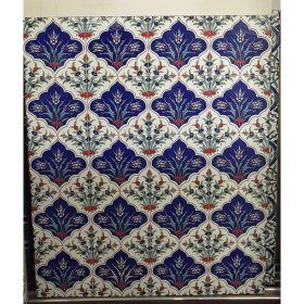 Resim Armada Çini 20x20 Cm Ac 45 Kütahya Çinisi İznik Desenli Çini Karo 