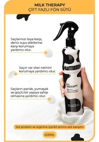Resim Morfose Milk Therapy Çift Fazlı Sprey Fön Suyu 400 ML 