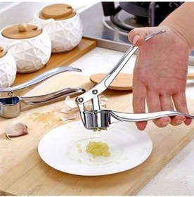 Resim Paslanmaz Çelik Pense Model Sarımsak Ezici Çok Renkli 