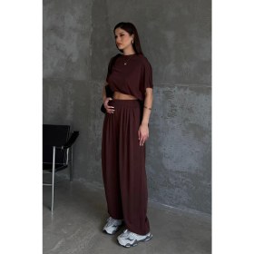Resim Bejna Kadın Şalvar Pantolonlu Modal Dokulu Alt Üst Takım 