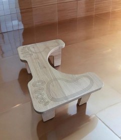 Resim Klozet Çömelme Ayak Taburesi, Basamak Taburesi, Klozet ayaklığı EH013 