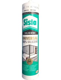 Resim Sista Üniversal Beyaz Silikon 280 Ml Tek Renk 