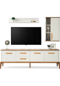 Resim Antik Mdf Tv Ünitesi Kumbeji 