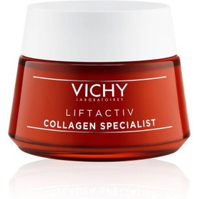 Resim Vichy LiftactivCollagenSpecialist Yaşlanma Karşıtı Bakım Kremi 50 ml-Peptitler ve C vitamini HisCosmetico 