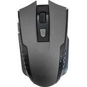 Resim Concord C-19 FIORA 6 Tuşlu 1600 DPI Kablosuz Optik Mouse Gri 