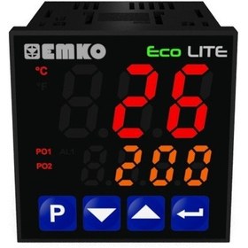 Resim Emko Eco Lıte.4.5.1r.0.0 On/off Sıcaklık Kontrol Cihazı. 220 Volt 