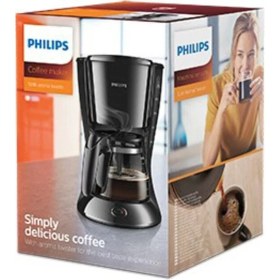 Resim Philips C / F HD7461/20 Siyah Filtre Kahve Makinesi Filtre Kahve Makineleri Plastik 50 Hz / 60 Hz Cam 