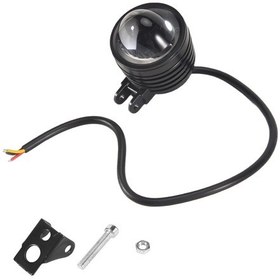 Resim İnç Motosiklet Farı 30w 6000lm Balık Gözü Led Motosiklet Işığı 
