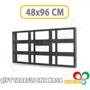 Resim LED MAGIC LIGHT 48x96 Cm Cnc Led Tabela Kasası - Çift Taraflı 