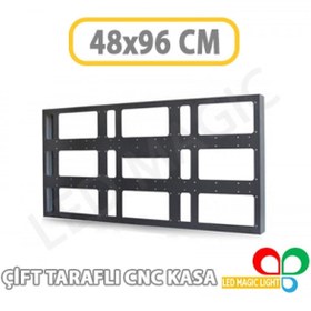 Resim LED MAGIC LIGHT 48x96 Cm Cnc Led Tabela Kasası - Çift Taraflı 