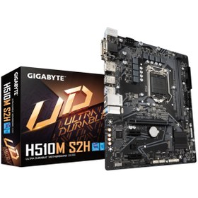 Resim Gigabyte H510M S2H Intel H510 3200 MHz DDR4 Soket 1200 mATX Anakart Gigabyte