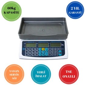 Resim Ceva-1453 60kg Terazi 