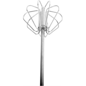 Resim Kapamarka Büyük Bas Çek Mikser Karıştırıcı Metal Çırpma Teli Kek Yumurta Çırpma Aleti Pratik Mikser Çırpıcı 