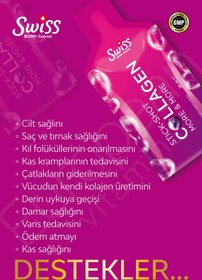 Resim Bork Swiss Natural Collagen Beauty Stick Shot Bromelain Hyaluronicacid Biotin Magnezyum Kolajen Tip I-ıı-ıı C Vitamini 