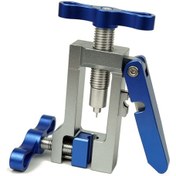 Resim 2'si 1 Arada Bisiklet Yağ İğnesi Takma Aleti Hidrolik Hortum Kesici Bisiklet İğnesi Aleti Sürücü Bisiklet Çok İşlevli Alet Mavi 