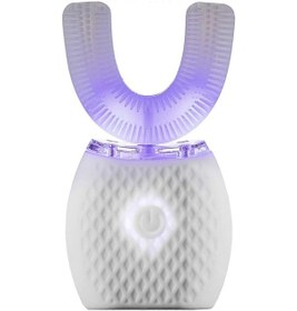 Resim Otomatik Diş Fırçası 360 Elektrikli Diş Fırçası Yetişkinler İçin Sonic Diş Fırçası Diş Beyazlatıcı Diş Fırçası 30' Otomatik Zamanlayıcı, Kablosuz Şarjlı Washab 