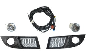 Resim Fiat Doblo 2006-2010 Arası Sis Far Seti ( Sis - Çerçeve - Tesisat ) Orijinal Opar Marka 55173038 