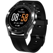 Resim Geeroyoo JZR GY 1.54" Dokunmatik IP67 Su Geçirmez Spor Saati Kalp Atışı Kan Basıncı Uyku Takibi Çoklu Egzersiz Modları Adımsayar Akıllı Saat 