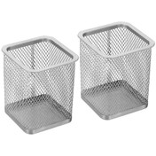 Resim Ganzhoushop Mesh Kalemlik, 2'li Paket Kalemlik Kalem Sepeti Kalemlik Dolap Düzenleyici 