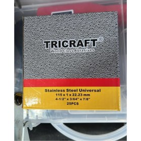 Resim Profekipman 25 Adet Tricraft Inox Kesici Taş Metal Kesme 