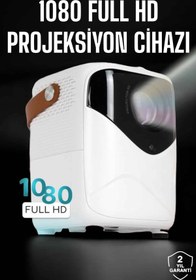 Resim Kanonik Education Projeksiyon Cihazı Film Dizi Oyun Wifi Destekli 