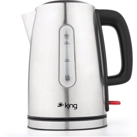 Resim King P 616 Savor İnox Su Isıtıcı Kettle Çelik Elektrikli Ketıl 