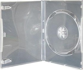 Resim Elba 1 Li Parlak Şeffaf 10Mm Dvd Kutusu 10 Adet Qd-527 